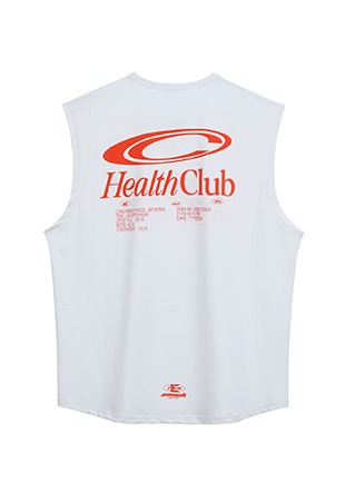 health club 슬리브리스 (화이트)